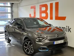 Grå platinum Begagnad 2022 Citroën e-C4 Exclusive SUV | 329 900 kr