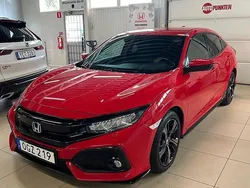 Röd Begagnad 2017 Honda Civic Sport Halvkombi | 124 900 kr (Bra pris)