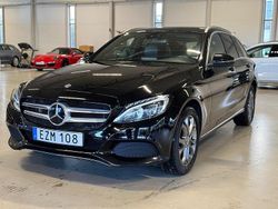 Svart Begagnad 2018 Mercedes C220 Kombi | 269 900 kr (Marknadspris)