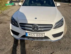 Vit Begagnad 2016 Mercedes C220 AMG line Kombi | 190 000 kr (Marknadspris)