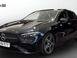 Svart Begagnad 2023 Mercedes A200 AMG Halvkombi | 344 000 kr (Dyr)