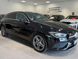 Svart Begagnad 2021 Mercedes CLA250e Shooting Brake AMG Kombi | 289 900 kr (Bra pris)