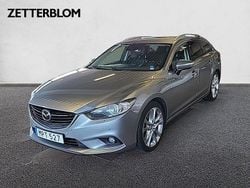 Grå Begagnad 2014 Mazda 6 Optimum Kombi | 109 900 kr (Marknadspris)