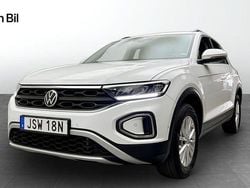 Vit (pure white) Begagnad 2022 VW T-Roc Life SUV | 259 500 kr (Bra pris)