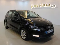 Svart Begagnad 2010 VW Polo Comfortline Halvkombi | 49 900 kr (Bra pris)