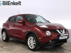 Röd Begagnad 2016 Nissan Juke SUV | 119 900 kr (Marknadspris)