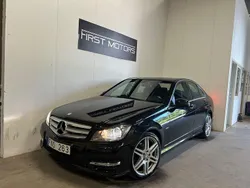 Svart Begagnad 2012 Mercedes C220 Avantgarde Sedan | 99 900 kr (Marknadspris)