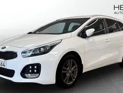 Vit (white) Begagnad 2017 Kia Ceed Sportswagon GT-Line Kombi | 134 900 kr (Marknadspris)