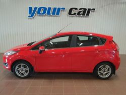 Röd Begagnad 2014 Ford Fiesta Titanium Halvkombi | 89 000 kr (Marknadspris)