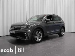 Grå Begagnad 2022 VW Tiguan R-line SUV | 344 500 kr (Marknadspris)