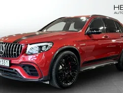 Mörkröd (red) Begagnad 2018 Mercedes GLC63 AMG AMG Kombi | 629 900 kr (Bra pris)