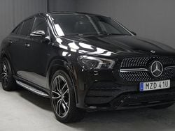 Svart Begagnad 2021 Mercedes GLE350 AMG Sportkupé | 598 800 kr (Marknadspris)