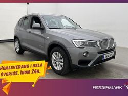 Grå Begagnad 2017 BMW X3 SUV | 234 900 kr (Marknadspris)