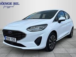 Vit Begagnad 2022 Ford Fiesta Titanium Halvkombi | 179 000 kr (Bra pris)