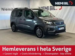 Mörkgrå (grå) Begagnad 2018 Peugeot Rifter S Minibuss | 184 900 kr (Marknadspris)