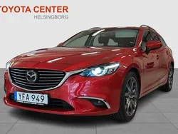 Röd Begagnad 2016 Mazda 6 Optimum Kombi | 189 900 kr (Marknadspris)