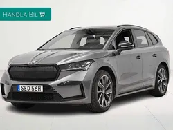 Grå Begagnad 2022 Skoda Enyaq iV SportLine SUV | 329 900 kr (Marknadspris)