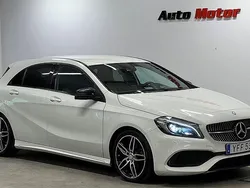 Vit Begagnad 2016 Mercedes A200 AMG Halvkombi | 149 900 kr (Marknadspris)