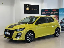 Gul Begagnad 2024 Peugeot 208 Active Halvkombi | 169 900 kr (Marknadspris)