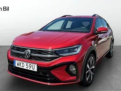 Röd Begagnad 2021 VW Taigo R-line SUV | 269 900 kr (Marknadspris)