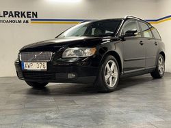 Svart Begagnad 2006 Volvo V50 Momentum Kombi | 19 900 kr (Marknadspris)