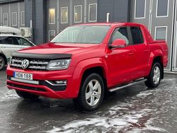Röd Begagnad 2018 VW Amarok Pickup | 259 900 kr (Superpris)