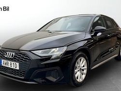 Brilliantsvart Begagnad 2022 Audi A3 Proline Sedan | 239 000 kr (Marknadspris)