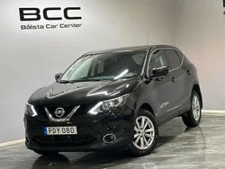 Svart Begagnad 2016 Nissan Qashqai 360º SUV | 139 900 kr (Bra pris)