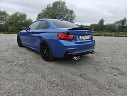 Blå Begagnad 2015 BMW 220 Shadowline Sportkupé | 205 900 kr