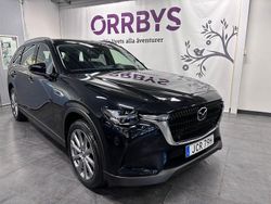 Jet black metallic Ny 2025 Mazda CX-80 Exclusive-Line SUV | 539 500 kr
