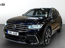 Svart Begagnad 2021 VW Tiguan R-line SUV | 379 900 kr (Lite dyr)