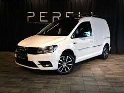 Flerfärgad (vit) Begagnad 2018 VW Caddy Edition Minibuss | 174 500 kr (Dyr)