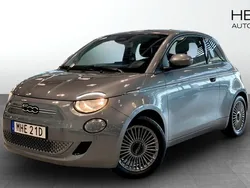 Grå (grey) Begagnad 2021 Fiat 500e Icon Halvkombi | 199 900 kr (Marknadspris)
