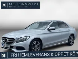 Silver Begagnad 2016 Mercedes C220 Sedan | 214 900 kr (Marknadspris)