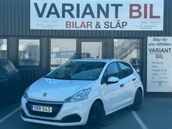 Vit Begagnad 2016 Peugeot 208 Halvkombi | 59 700 kr (Bra pris)