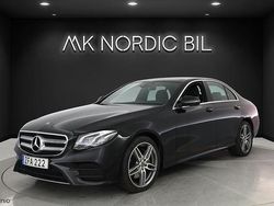 Svart Begagnad 2017 Mercedes E220 AMG line Sedan | 318 900 kr (Marknadspris)