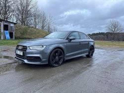 Grå Begagnad 2015 Audi A3 S-Line Sedan | 199 000 kr (Lite dyr)