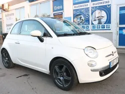 Vit Begagnad 2013 Fiat 500 Halvkombi | 67 900 kr (Marknadspris)