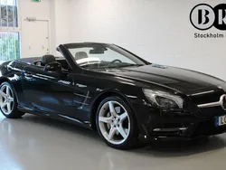 Svart Begagnad 2014 Mercedes SL500 AMG Cab | 469 900 kr