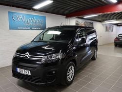 Svart Begagnad 2022 Citroën e-Berlingo Minibuss | 235 000 kr (Bra pris)