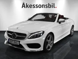 Vit Begagnad 2017 Mercedes C250 AMG Cab | 369 000 kr (Dyr)