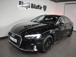 Svart Begagnad 2022 Audi A5 Sportback Sport Halvkombi | 347 500 kr (Bra pris)