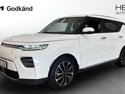Vit (white) Begagnad 2021 Kia Soul EV Advance SUV | 264 900 kr (Marknadspris)