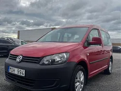 Röd Begagnad 2012 VW Caddy Minibuss | 80 000 kr (Lite dyr)