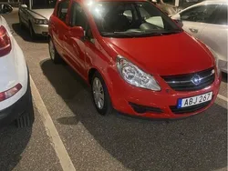 Röd Begagnad 2007 Opel Corsa Halvkombi | 22 000 kr (Marknadspris)