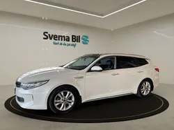 Vit Begagnad 2018 Kia Optima Hybrid 2 Sedan | 149 900 kr (Marknadspris)