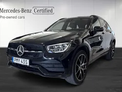 Svart (grey) Begagnad 2022 Mercedes GLC300e AMG line Plus SUV | 399 000 kr (Bra pris)
