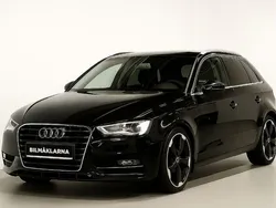 Svart Begagnad 2014 Audi A3 Sportback Halvkombi | 134 900 kr (Marknadspris)