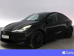 Svart Begagnad 2022 Tesla Model Y Performance SUV | 410 900 kr