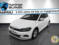 Vit Begagnad 2019 VW Polo Halvkombi | 129 995 kr (Bra pris)